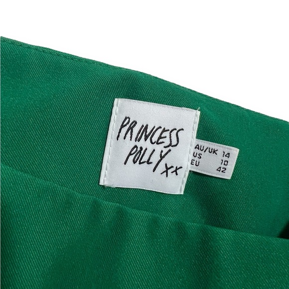 PRINCESS POLLY Huxley Emerald Green Tank Bra Size Large - Picture 2 of 8